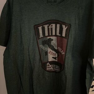 Green Italy Graphic T-Shirt